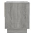 Mesitas noche 2 uds madera ingeniería gris Sonoma 45x34x44