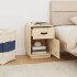 Mesita de noche madera maciza de pino 40x34x55
