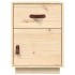 Mesita de noche madera maciza de pino 40x34x55