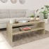 Mesa de centro madera contrachapada roble Sonoma 100x40x40
