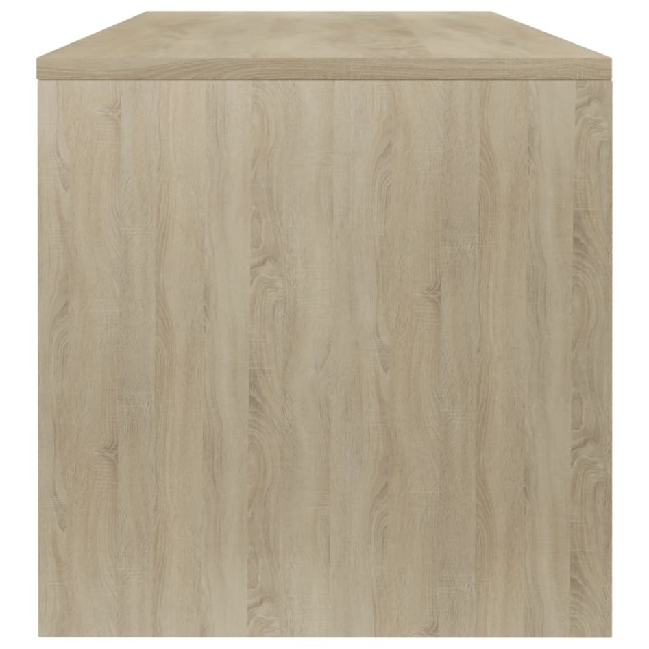 Mesa de centro madera contrachapada roble Sonoma 100x40x40
