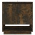 Aparador de madera de ingeniería roble ahumado 70x41x75
