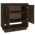 Aparador de madera de ingeniería roble ahumado 70x41x75