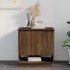 Aparador de madera de ingeniería marrón roble 70x41x75
