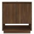 Aparador de madera de ingeniería marrón roble 70x41x75