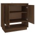 Aparador de madera de ingeniería marrón roble 70x41x75