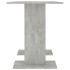 Mesa de comedor de madera gris hormigón 110x60x75