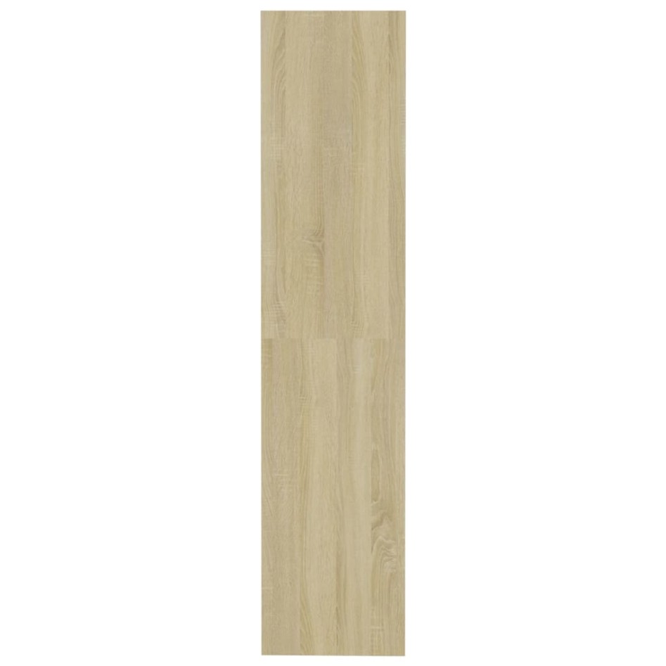 Estantería/divisor madera ingeniería roble Sonoma 80x30x135