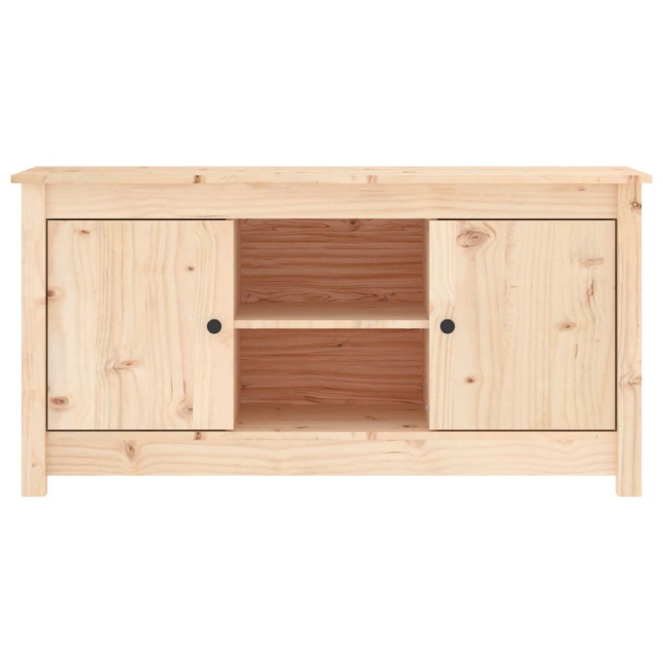Mueble de TV de madera maciza de pino 103x36,5x52