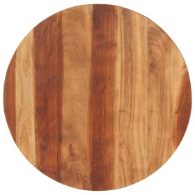 Tablero de mesa redonda madera maciza de acacia 15-16 mm 70
