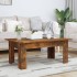 Mesa de centro madera contrachapada roble ahumado 100x60x42