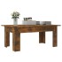 Mesa de centro madera contrachapada roble ahumado 100x60x42