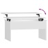 Mesa de centro madera contrachapada blanco 80x50,5x41,5