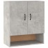 Armario de pared madera contrachapada gris hormigón 60x31x70