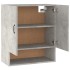 Armario de pared madera contrachapada gris hormigón 60x31x70