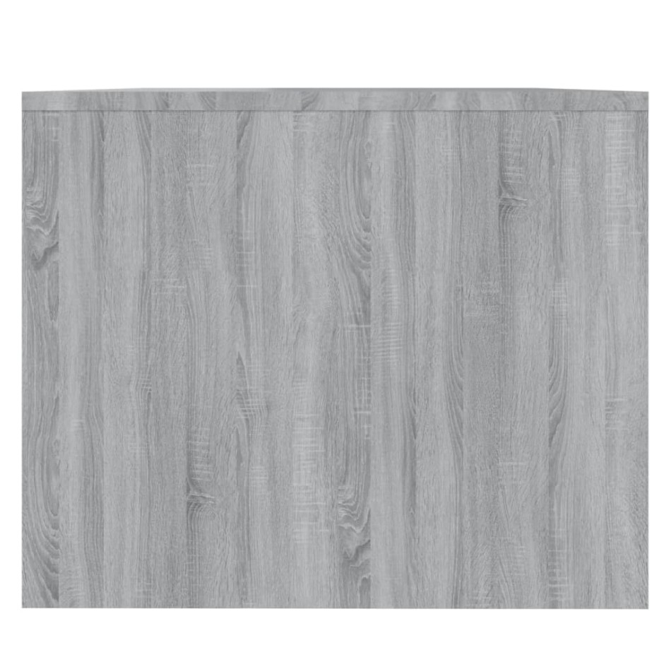 Mesa de centro madera de ingeniería gris Sonoma 90x50x41,5
