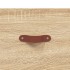 Mueble de TV madera de ingeniería roble Sonoma 102x36x50