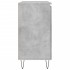 Aparador de madera de ingeniería gris hormigón 104x35x70