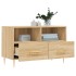 Mueble para TV madera contrachapada roble ahumado 80x36x50