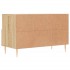 Mueble para TV madera contrachapada roble ahumado 80x36x50