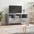Mueble de TV madera de ingeniería gris hormigón 102x36x50
