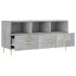 Mueble de TV madera de ingeniería gris hormigón 102x36x50