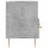 Mueble de TV madera de ingeniería gris hormigón 102x36x50