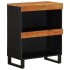 Armario auxiliar madera maciza de acacia 60x33x75