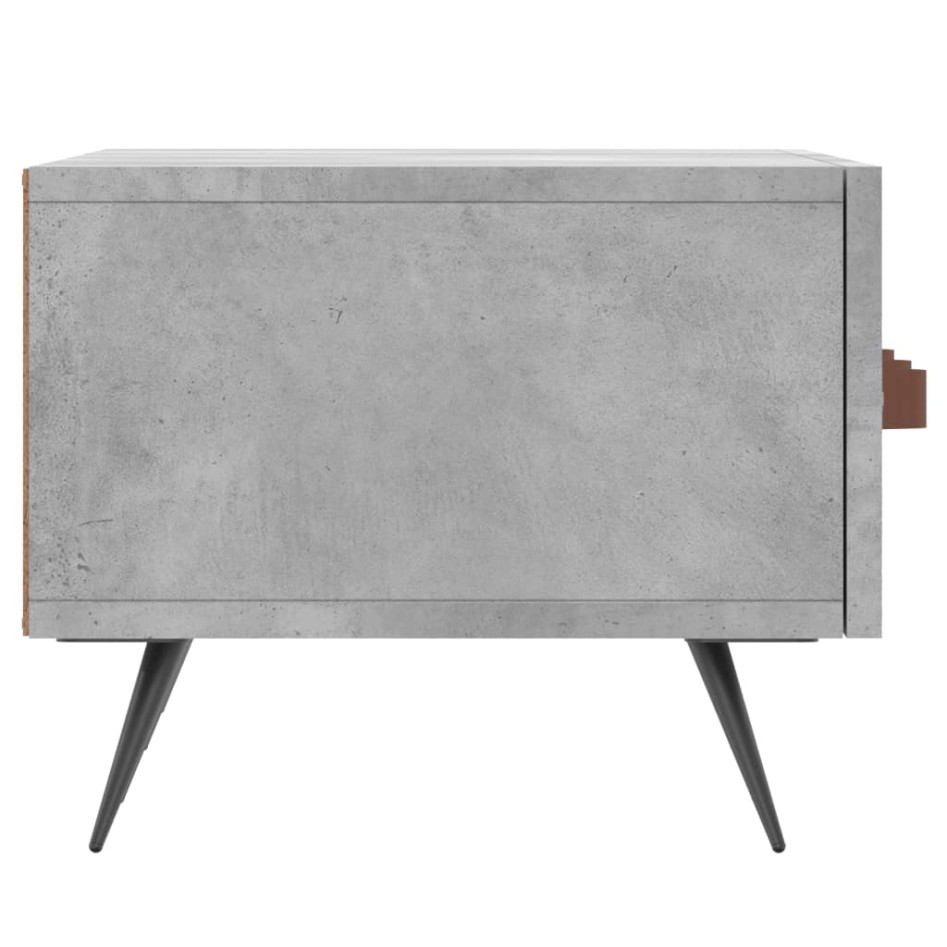 Mueble para TV madera de ingeniería gris hormigón 150x36x30