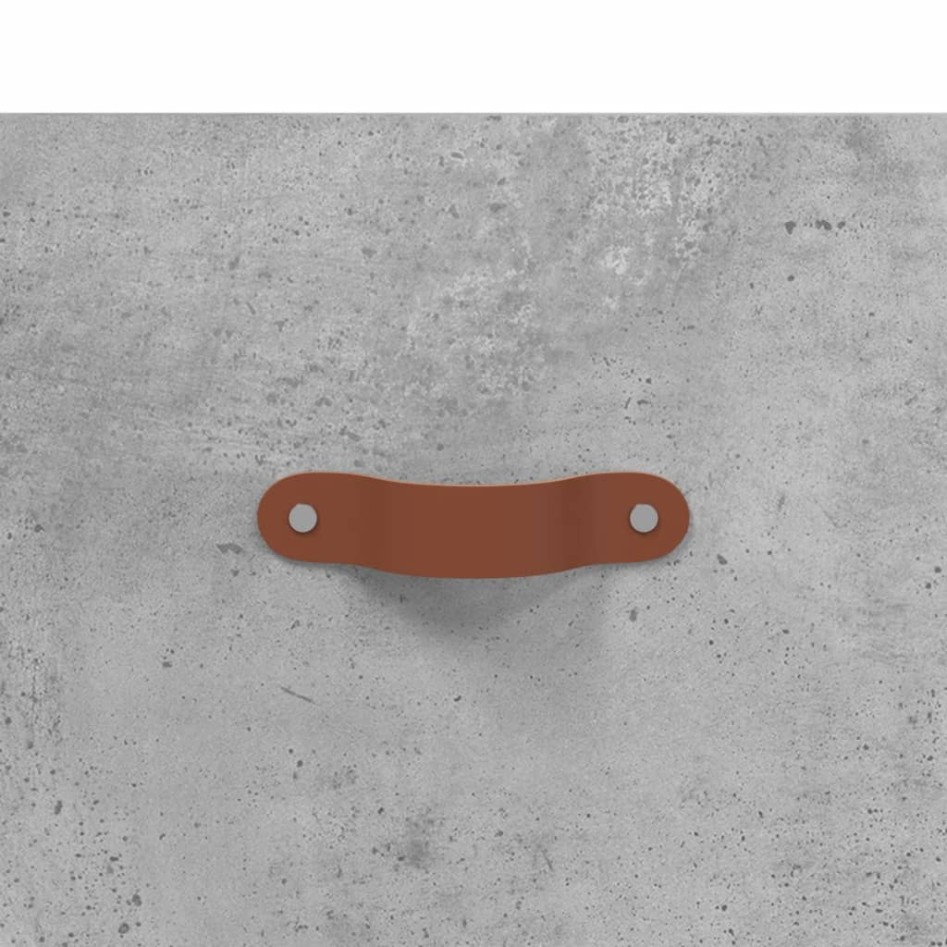 Mueble para TV madera de ingeniería gris hormigón 150x36x30