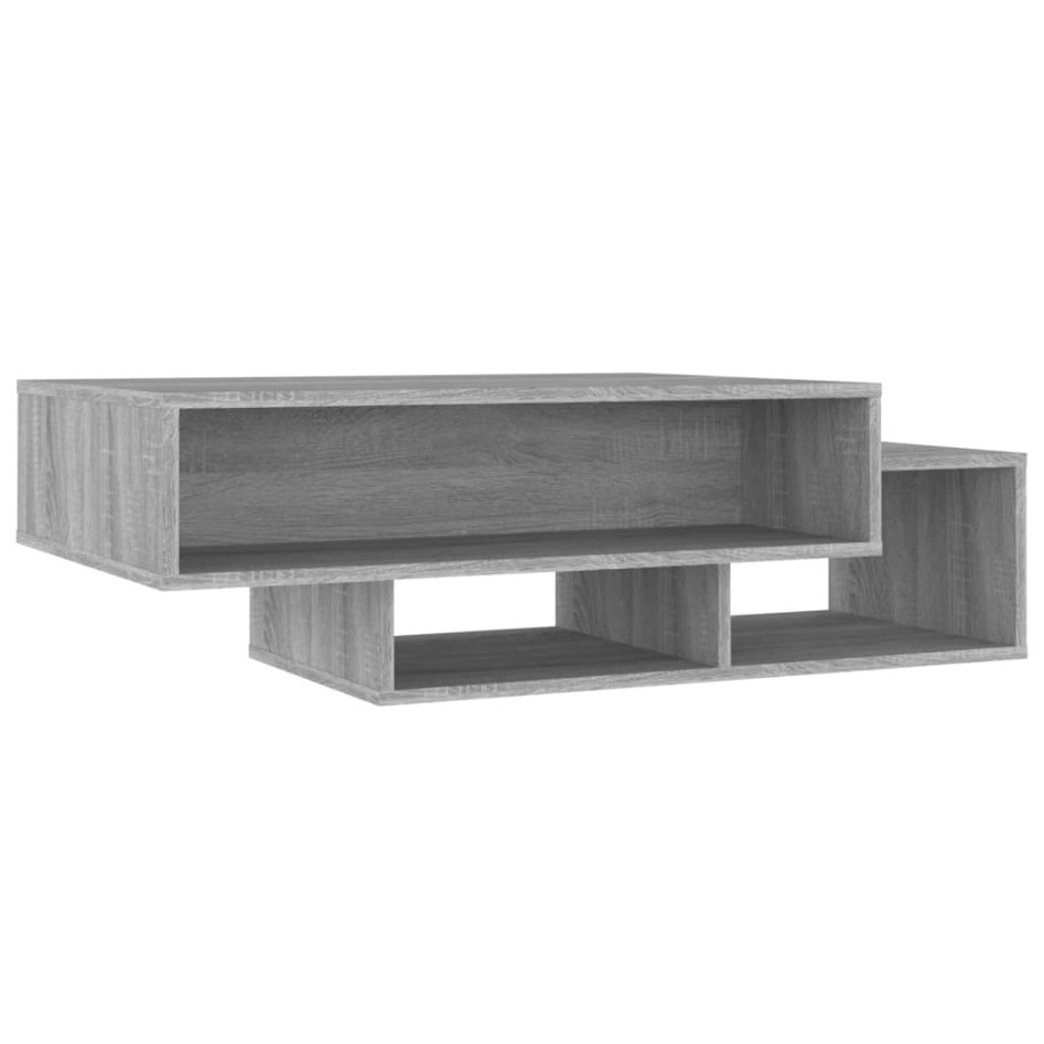 Mesa de centro madera de ingeniería gris Sonoma 105x55x32