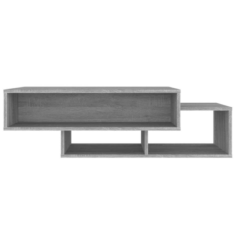 Mesa de centro madera de ingeniería gris Sonoma 105x55x32