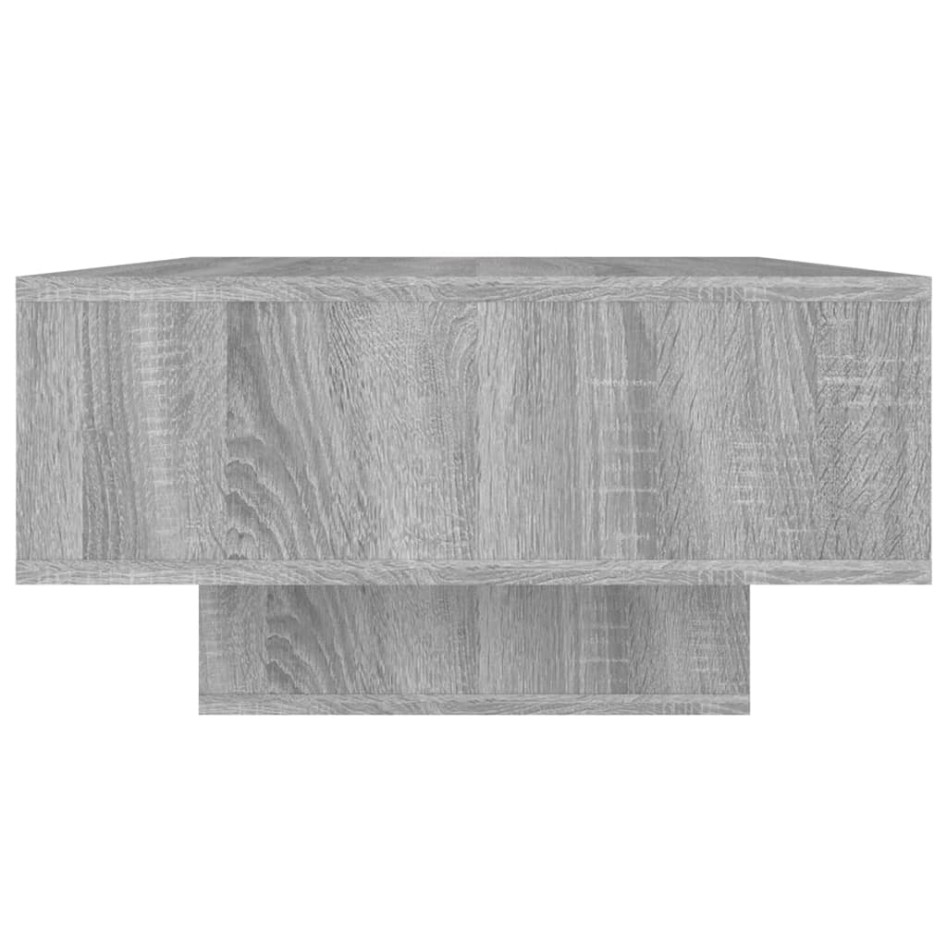Mesa de centro madera de ingeniería gris Sonoma 105x55x32