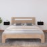 Mesitas de noche de pared 2 uds negro 40x29,5x22