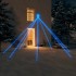 LED árbol de Navidad interior y exterior 576 LED azul 3,6