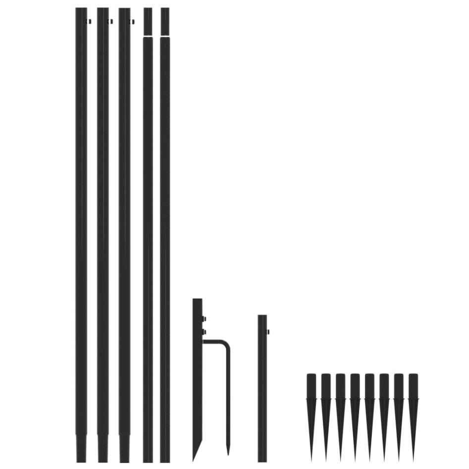 LED árbol de Navidad interior y exterior 576 LED azul 3,6