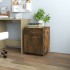 Armario ruedas madera contrachapada roble ahumado 45x38x54
