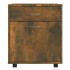 Armario ruedas madera contrachapada roble ahumado 45x38x54