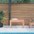 Banco de jardín madera maciza de abeto Douglas 80x38x45