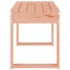 Banco de jardín madera maciza de abeto Douglas 80x38x45