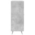 Aparador de madera de ingeniería gris hormigón 69,5x34x90