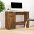 Escritorio madera contrachapada roble ahumado 100x50x75