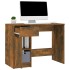 Escritorio madera contrachapada roble ahumado 100x50x75