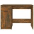 Escritorio madera contrachapada roble ahumado 100x50x75