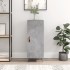 Aparador de madera contrachapada gris hormigón 34,5x34x90