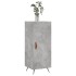 Aparador de madera contrachapada gris hormigón 34,5x34x90