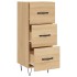 Aparador madera contrachapada color roble Sonoma 34,5x34x90