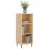 Aparador de madera de ingeniería roble Sonoma 34,5x32,5x90