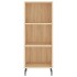 Aparador de madera de ingeniería roble Sonoma 34,5x32,5x90