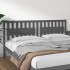 Cabecero de cama madera maciza de pino gris 205,5x4x100